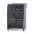 PONY DANCE Pets Product Universal Birdcage Cover Blackout & Breathable Birdcage Cover for Pets' Good Night, Small, Black, 21 Inches L x 21 W x 28 H