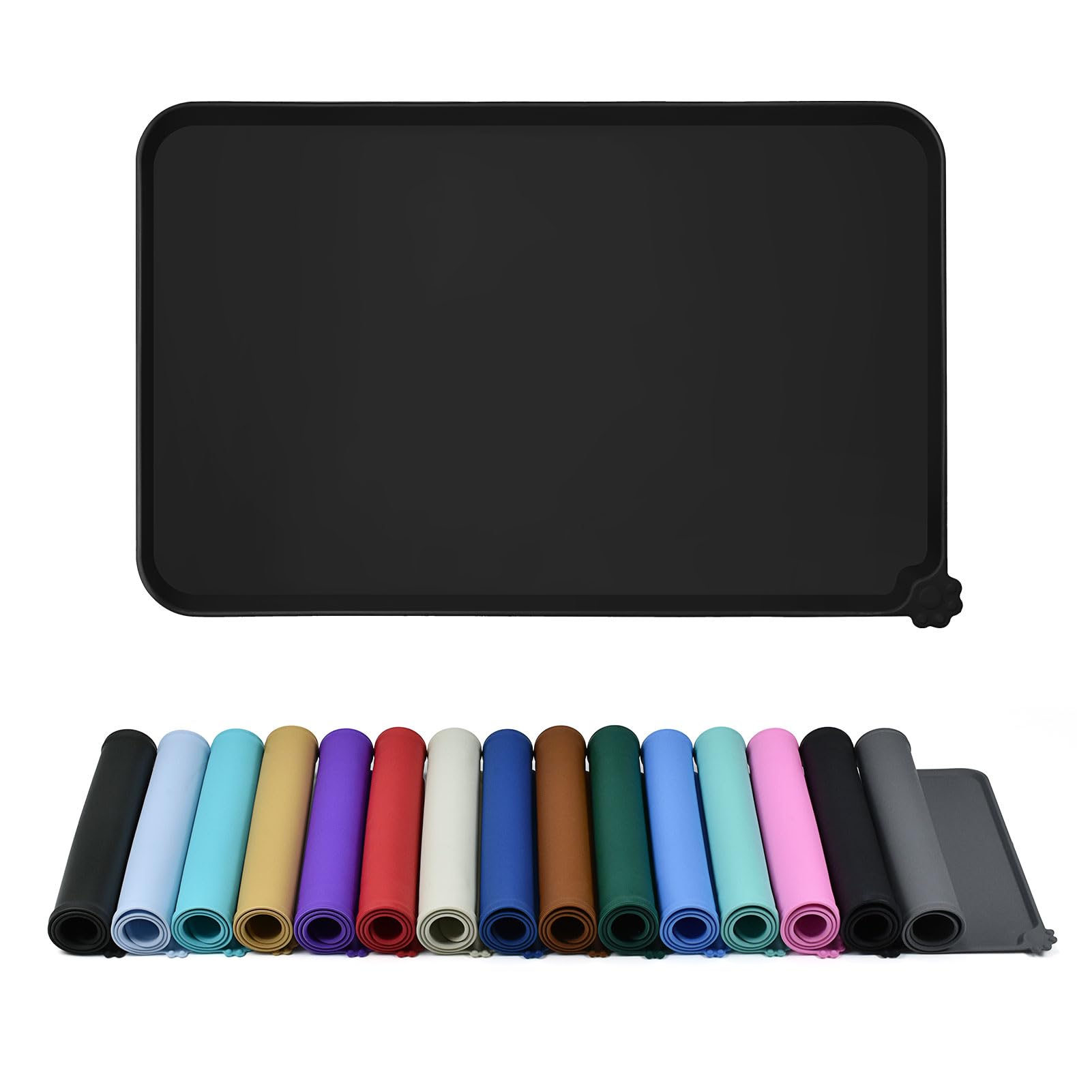 Reopet Silicone Pet Feeding Mat - Waterproof & Non-Slip Dog Cat Placemat