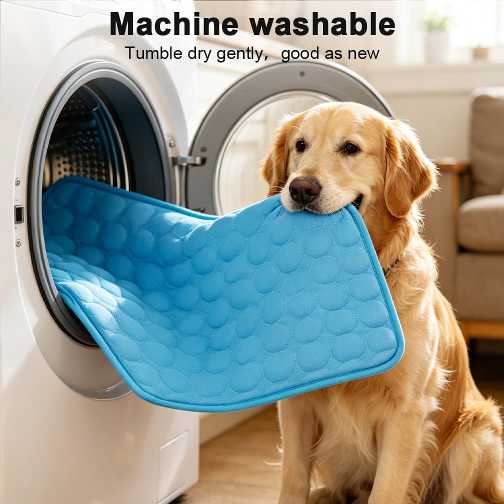 MeiLiMiYu 2026 Arc-Chill Upgraded Dog Cooling Mat Q-Max>0.4 Pet Cooling Pad