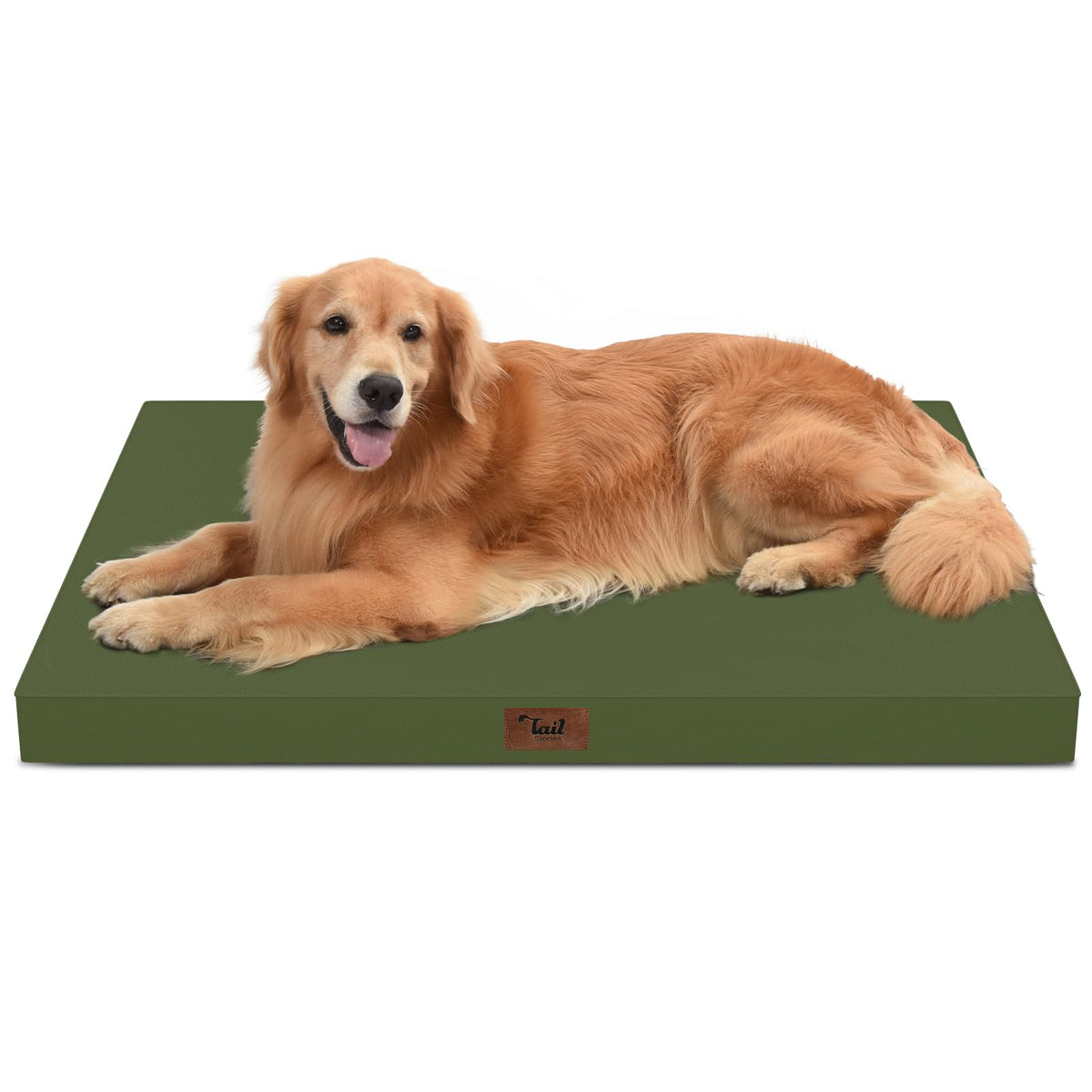 Tail Stories Waterproof Orthopedic Outdoor Dog Bed XL for Extra Large Dogs