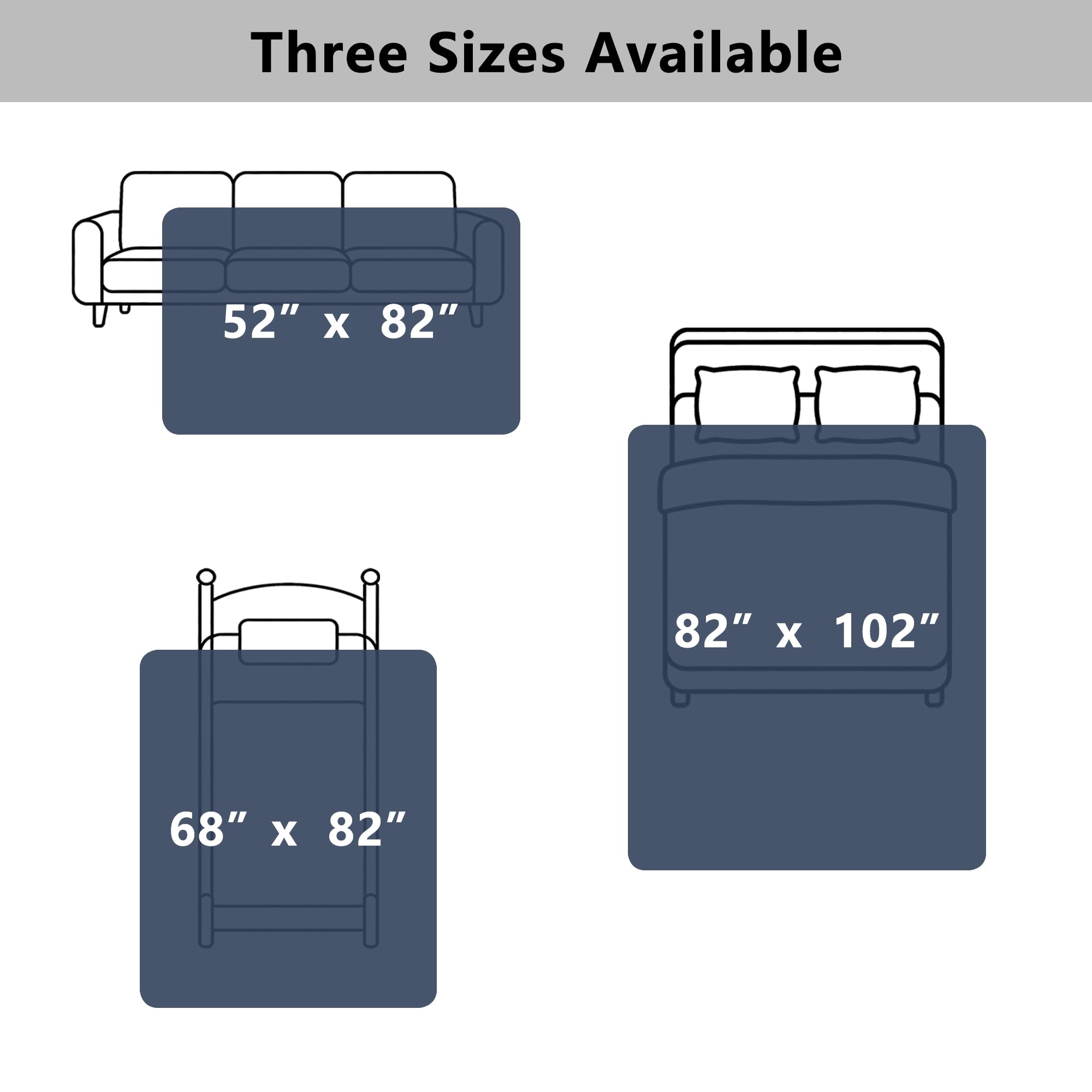 Bigbeer Waterproof Couch Cover - Washable Dog & Pet Furniture Protector