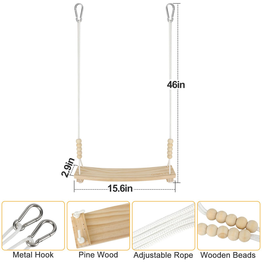 Qinfly Arc-Shaped Chicken Swing Enrichment Toys for Coop Accessories