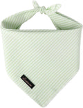 ARING PET Summer Dog Bandana, Cute Green Bandanas, Comfortable Pet Scarf Triangle Bibs for Puppy Small Medium Large Boy Girl Dogs and Cats