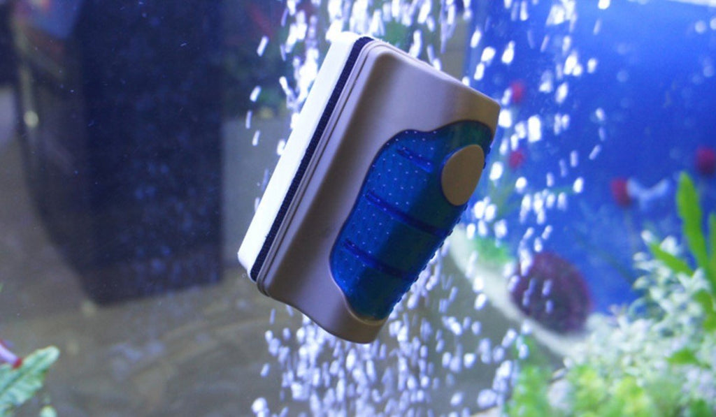 Jasonwell Magnetic Aquarium Fish Tank Glass Algae Glass Cleaner Scrubber Floating Clean Brush(S)