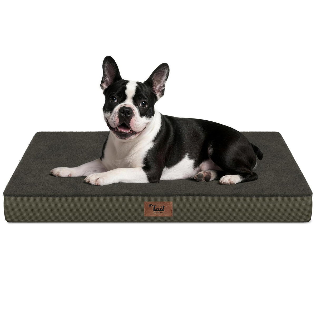 Tail Stories Orthopedic Waterproof Dog Bed for Small Dogs and Cats