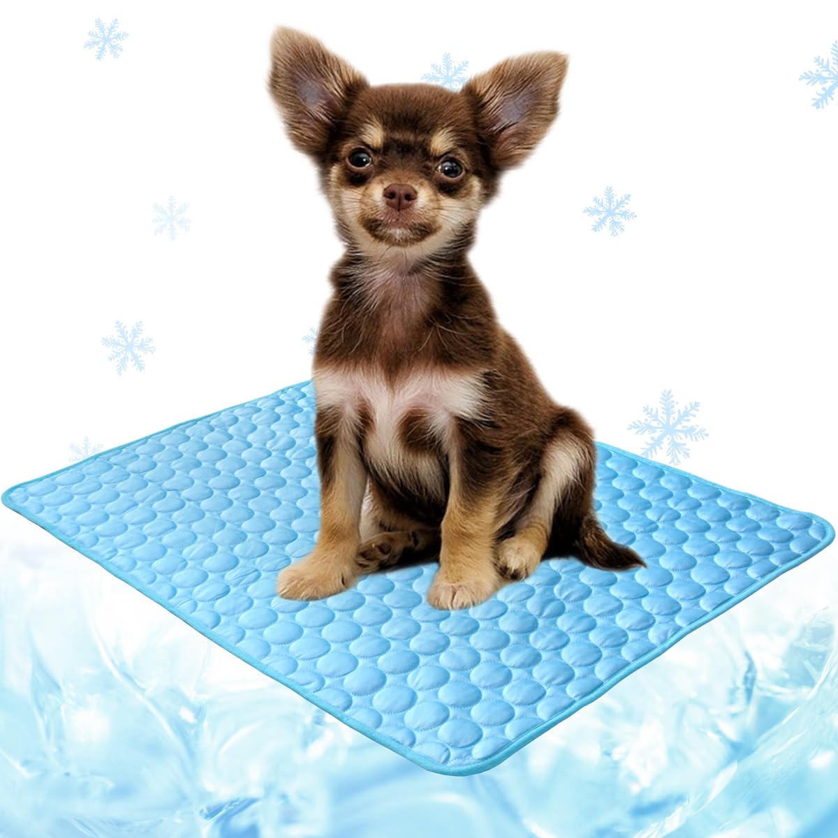 NXDZI Dog Cooling Mat for Dogs, Pet Cooling Pad Bed for Dog Easy Washable for All Types of Pets and Perfect for Both Indoor and Outdoor Use, Including Car Seats 40" x 28"