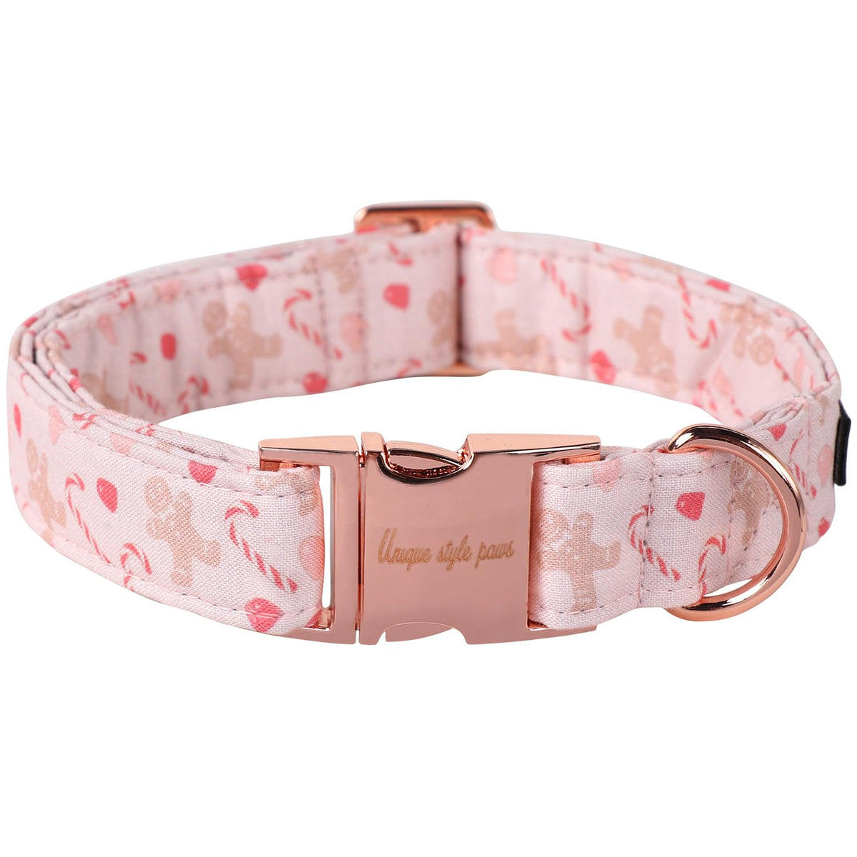 Unique Style Paws Metal Buckle Painting Banana Leaves Collar Gift - Durable & Cute for Small, Medium & Large Dogs