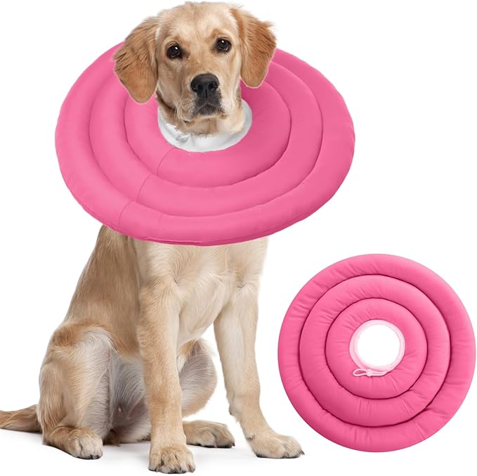 IDOMIK Dog Recovery Collar, Waterproof Soft Dog Cone After Surgery
