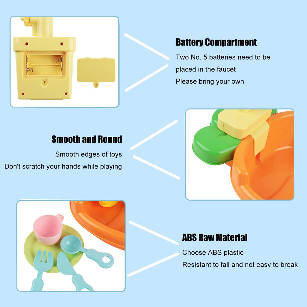 ESSGUO Parrot Bath Shower, Bird Bath for Cage, Automatic Bird Bathtub Pet Bath Pool with Faucet, Bird Fountain Swimming Pool Toy Bath Shower Water Dispenser for Ferret, Love Bird, Goldfinch (Orange)