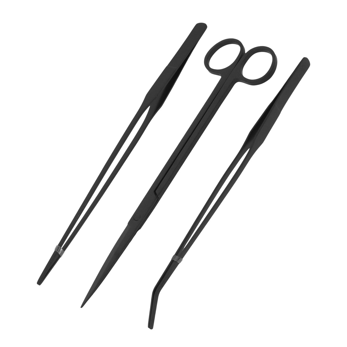 Mandala Crafts Stainless Steel 12" Curved Aquarium Scissors for Fish Tanks