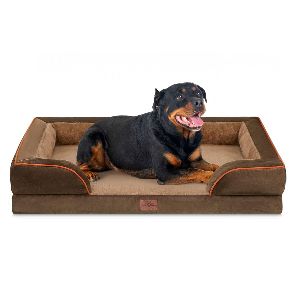 Comfort Expression Waterproof Orthopedic Dog Beds for Extra Large Dog