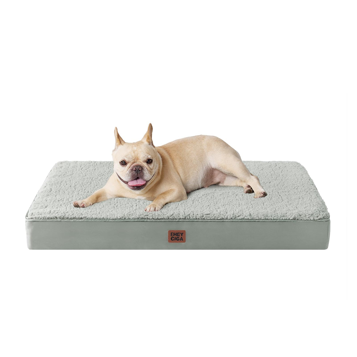 EHEYCIGA Orthopedic Dog Beds, Egg Crate Dog Bed Pet Mat with Washable Removable Cover, All Size Dogs