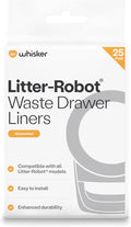 Whisker Litter-Robot Waste Drawer Liners, 25 Pack
