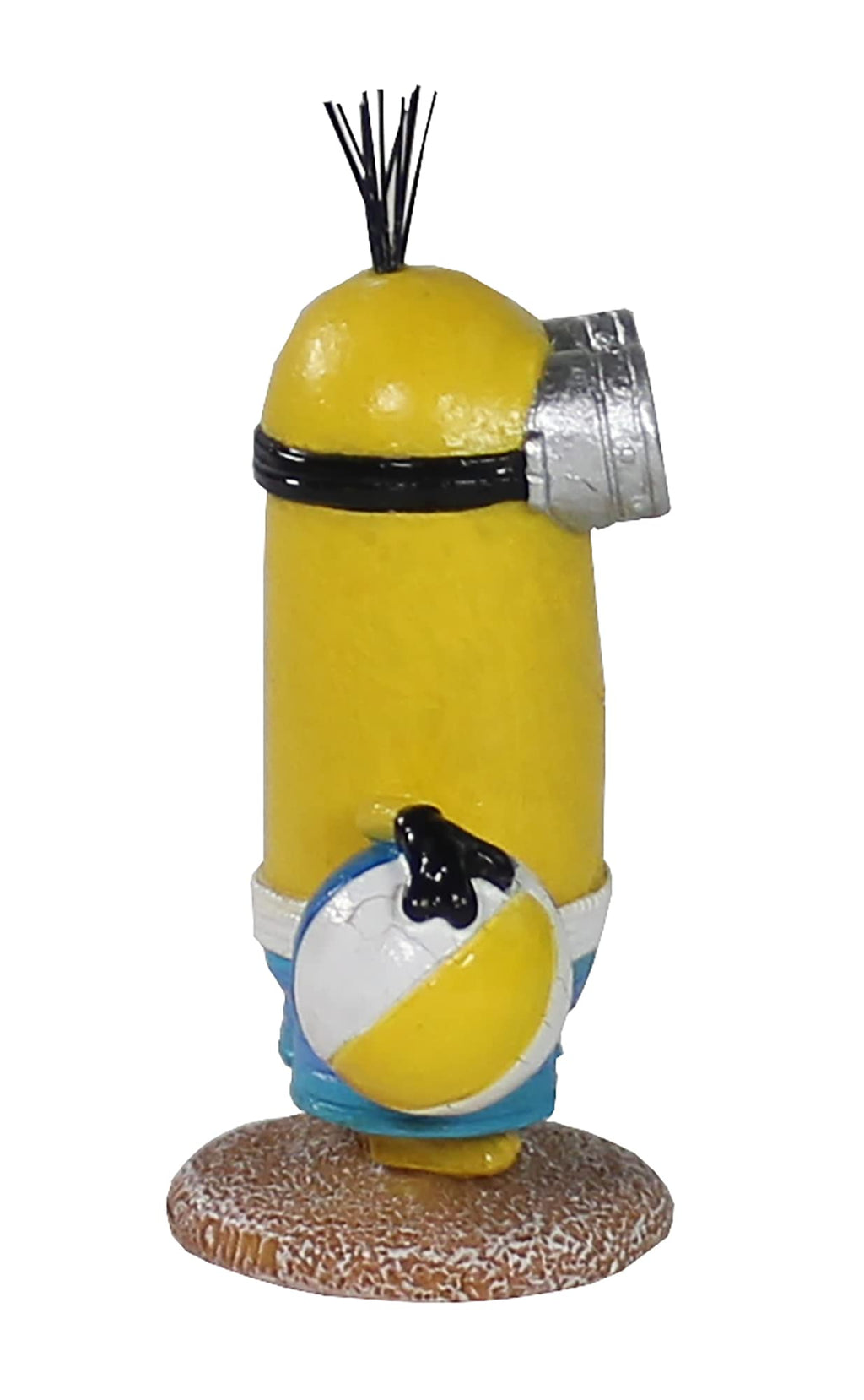 Penn-Plax Minions Officially Licensed 3-Piece Aquarium Ornament Bundle – Includes Kevin, Stuart, and Bob – Beach Themed – Small