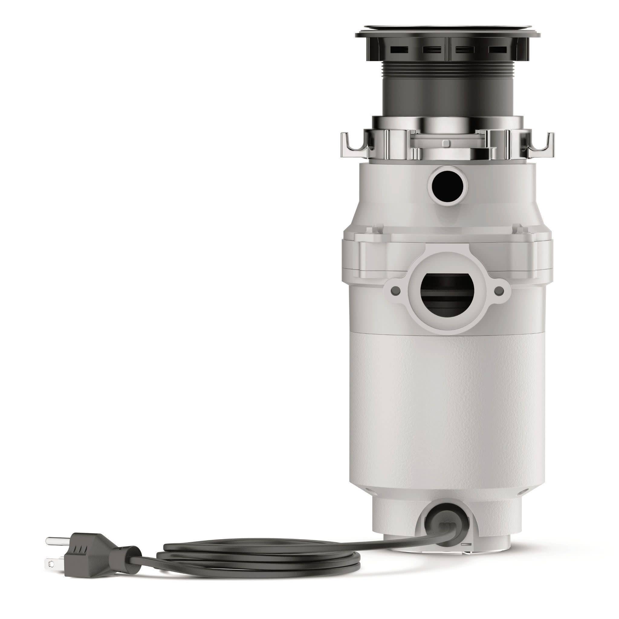 Waste King Garbage Disposal for Kitchen Sink with Power Cord, Compact Food Waste Disposer, L-111