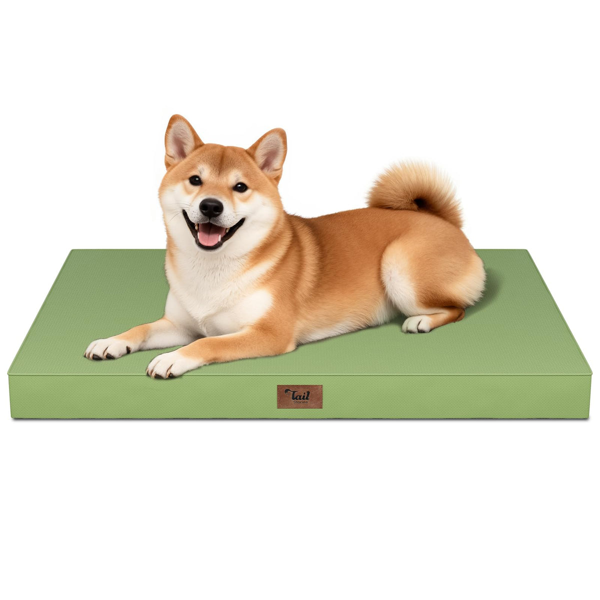 Tail Stories Outdoor Waterproof Orthopedic Dog Bed for Medium Size Dogs