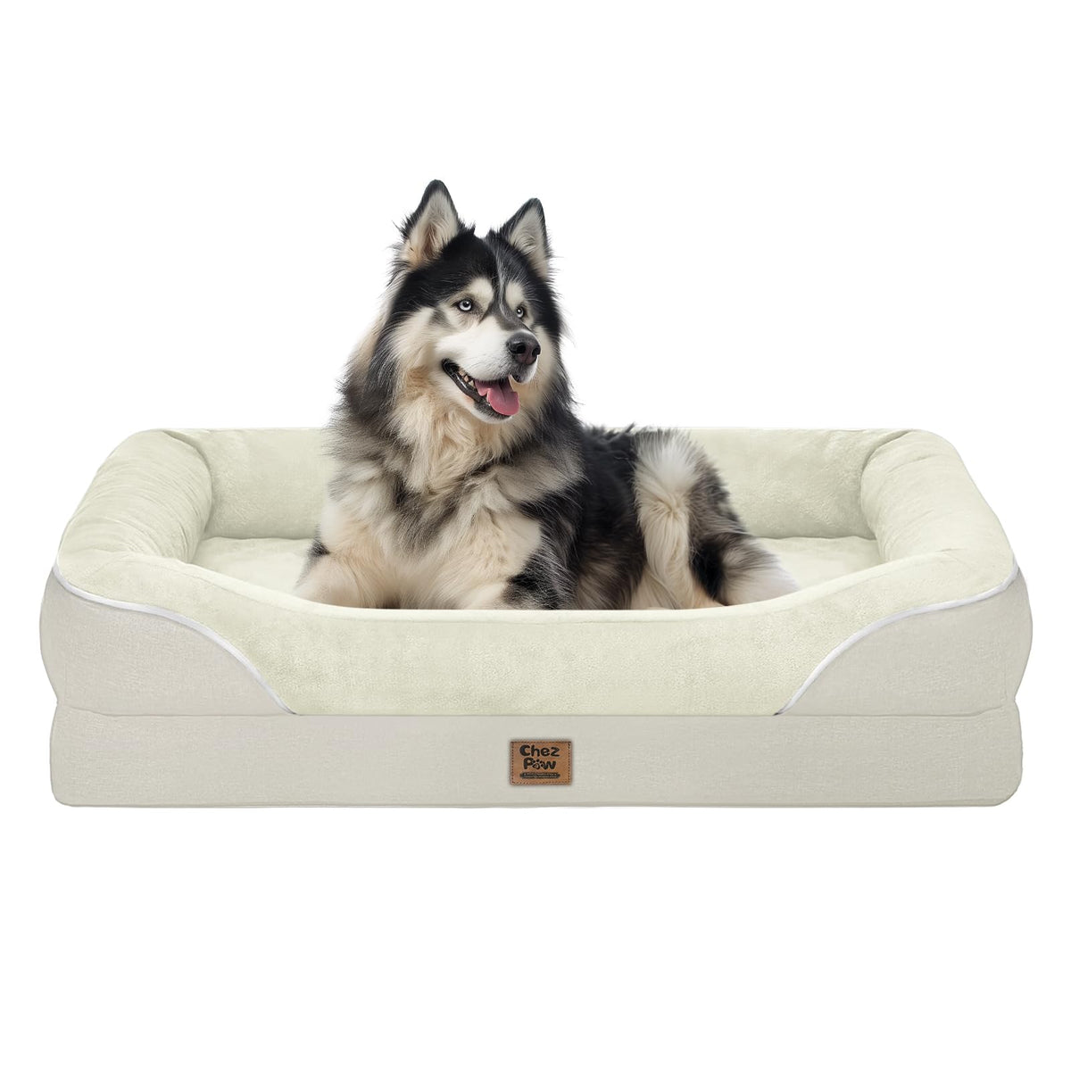 Chez Paw Orthopedic Washable XXL Dog Bed for Extra Large Dogs