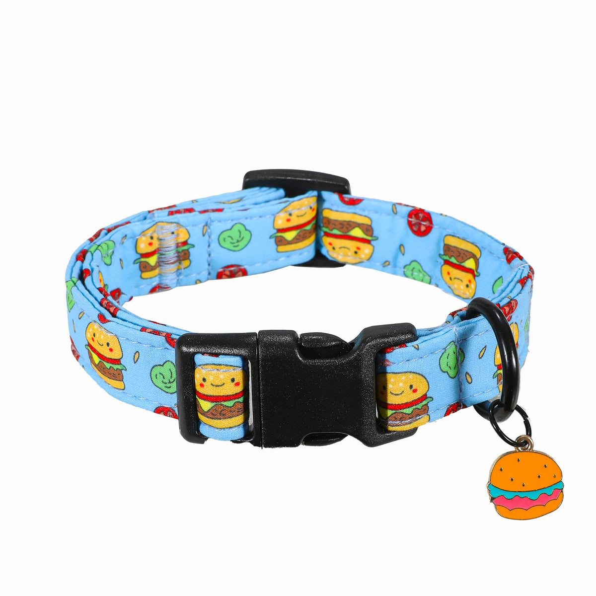 Britwicfr Green Dog Collar, Cute Spring Theme Dog Collar with Green Clover Print for Small Dogs, Small Puppy Collar for Girl Dogs & Boy Dogs, S