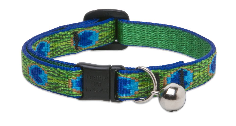 LupinePet Originals 1/2" Wing It Cat Safety Collar, 8-12"
