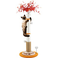 COUNER 45" Tall Cat Scratching Post for Large,Heavy Duty Scratcher Tree