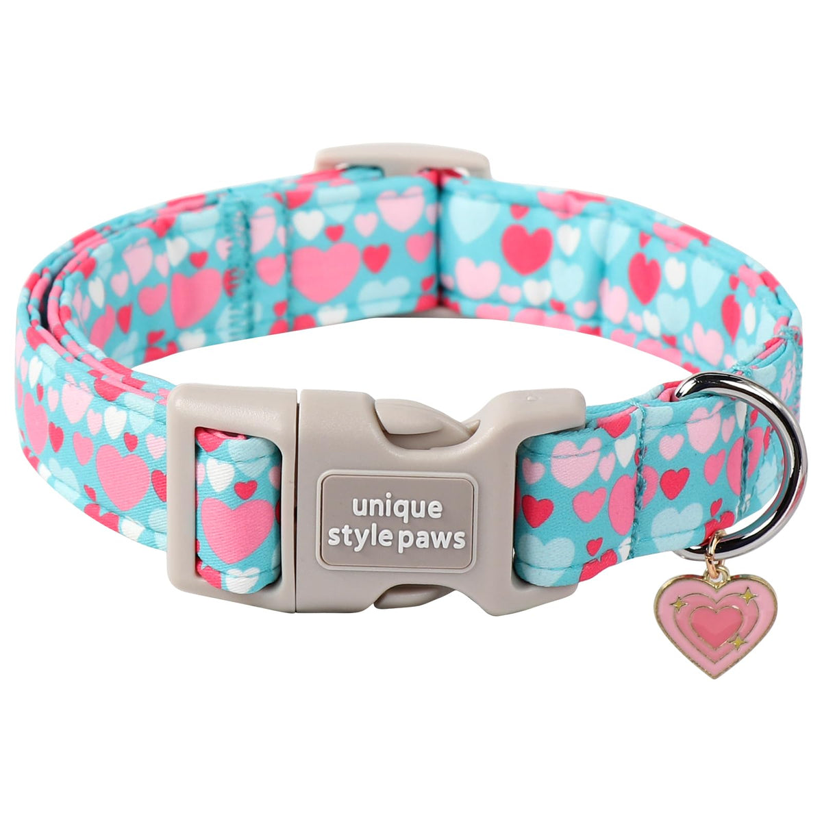 Unique Style Paws Metal Buckle Painting Banana Leaves Collar Gift - Durable & Cute for Small, Medium & Large Dogs
