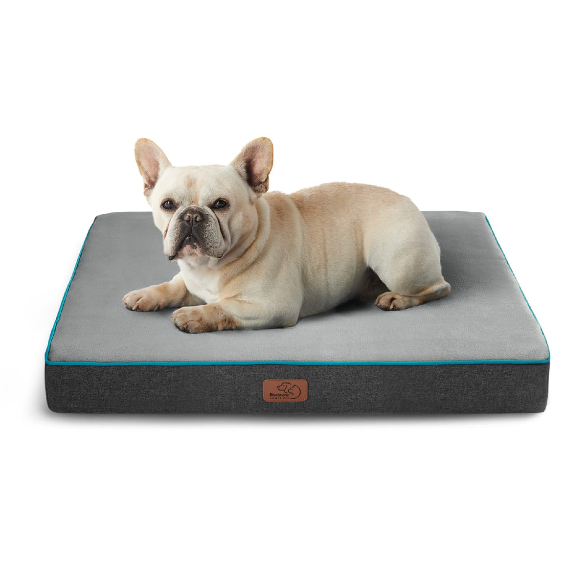 Bedsure Memory Foam Dog Beds Large Sized Dog, Orthopedic Crate Pads, 35x22