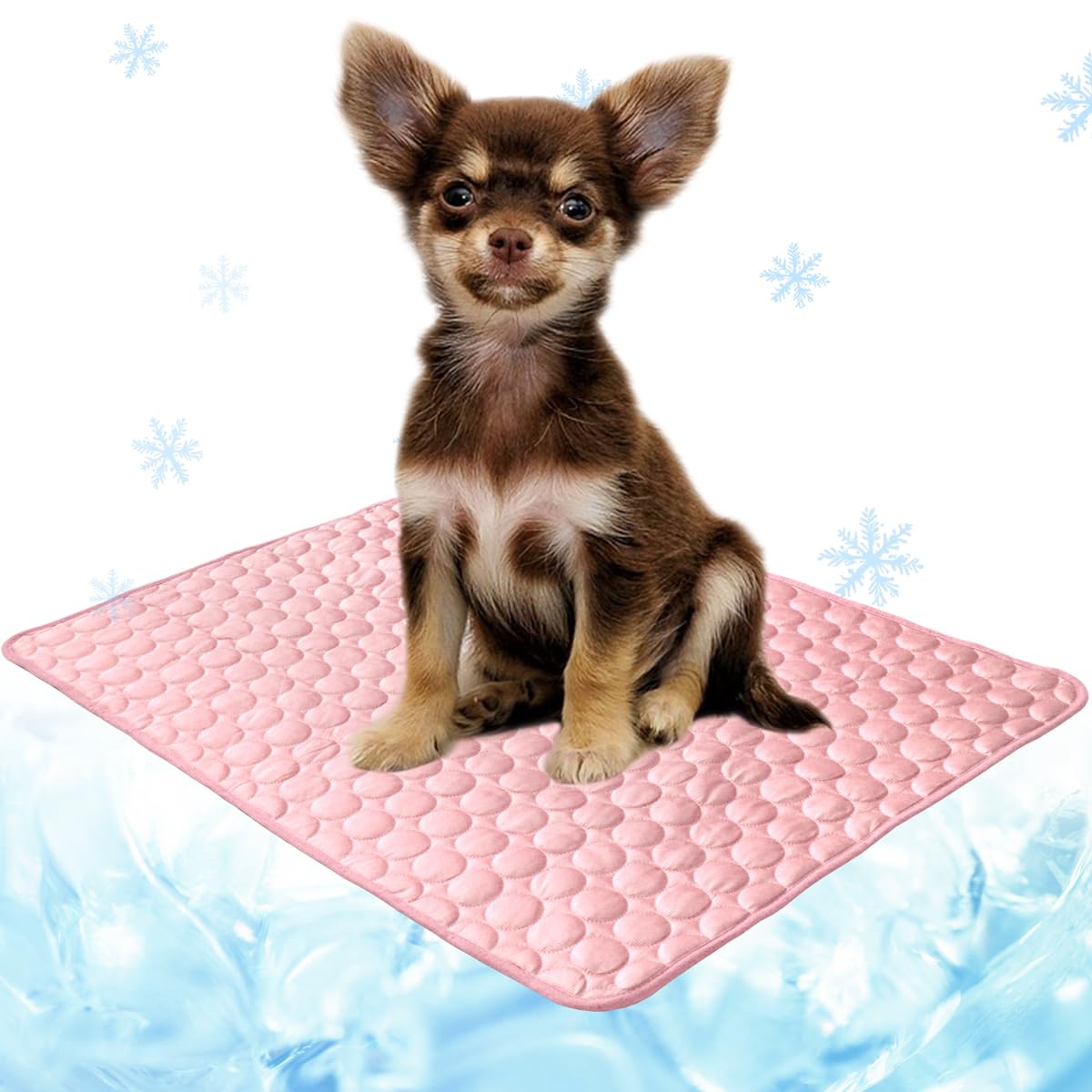 NXDZI Dog Cooling Mat for Dogs, Pet Cooling Pad Bed for Dog Easy Washable for All Types of Pets and Perfect for Both Indoor and Outdoor Use, Including Car Seats 40" x 28"