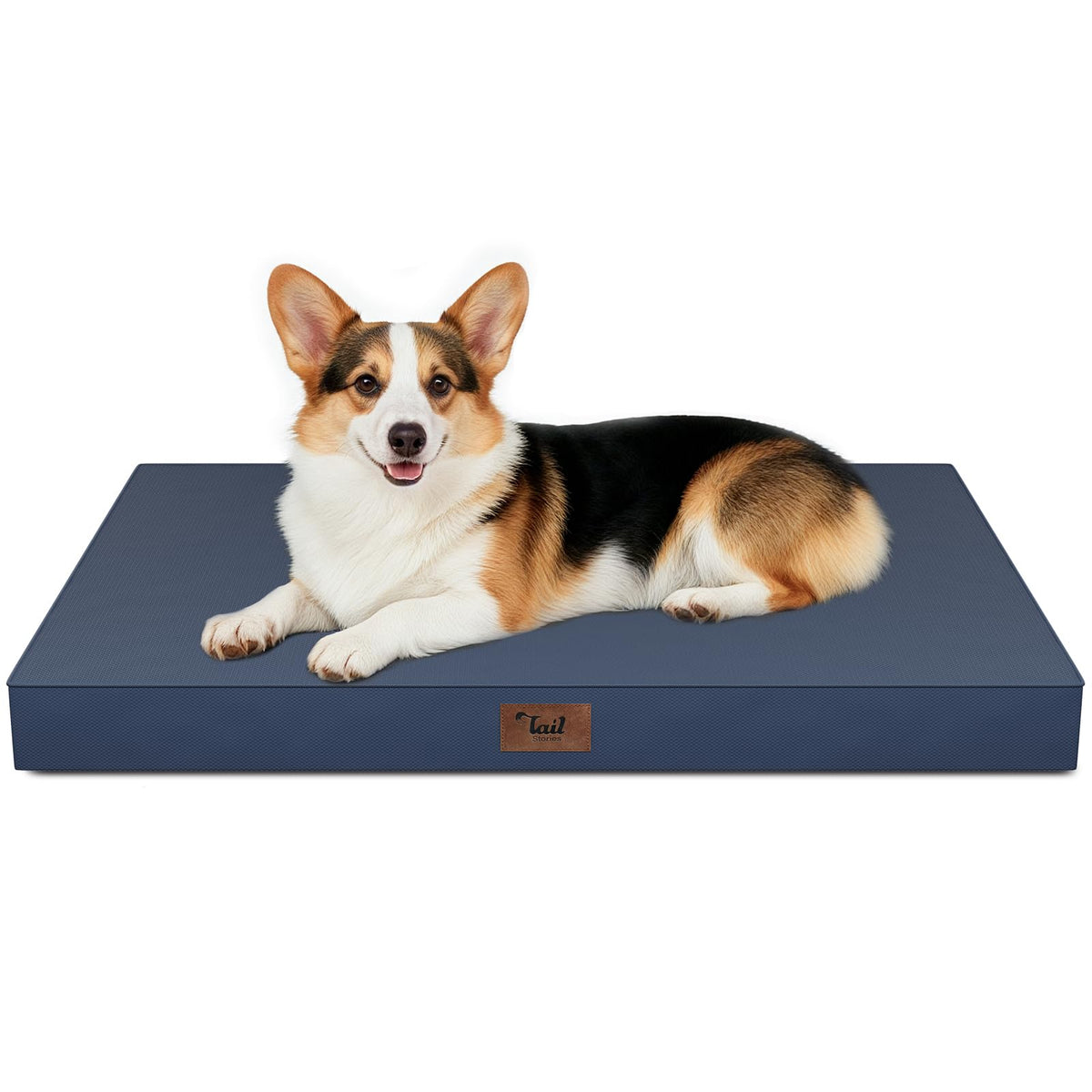 Tail Stories Outdoor Waterproof Orthopedic Dog Bed for Large Dogs