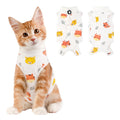 Cat Recovery Suit Female, Breathable Cat Onesie After Surgery Female for Abdominal Wounds or Skin Diseases, Surgery Recovery Suit Kitten Onesie After Spay Wear Anti Licking