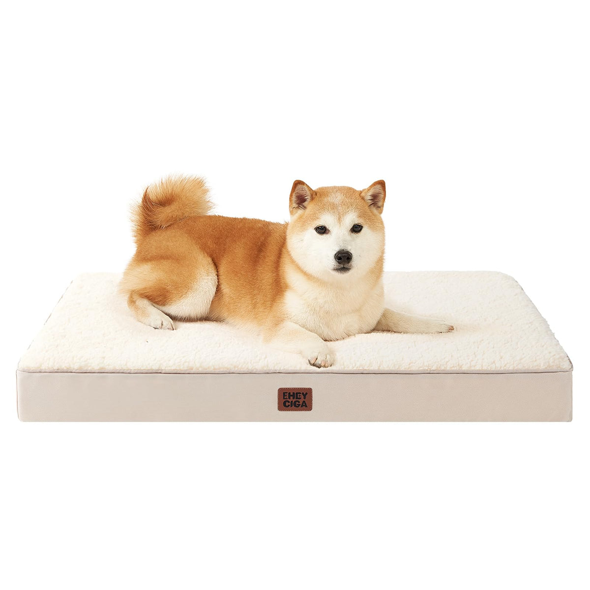 EHEYCIGA Orthopedic Dog Bed Large with Removable Washable Cover, 36x27