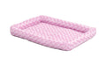 MidWest Homes for Pets QuietTime XXS Dog Bed - White Fleece Bolster, Ultra-Soft and Machine Washable, Fits 18-Inch Crates and Carriers, for Small Dogs and Cats