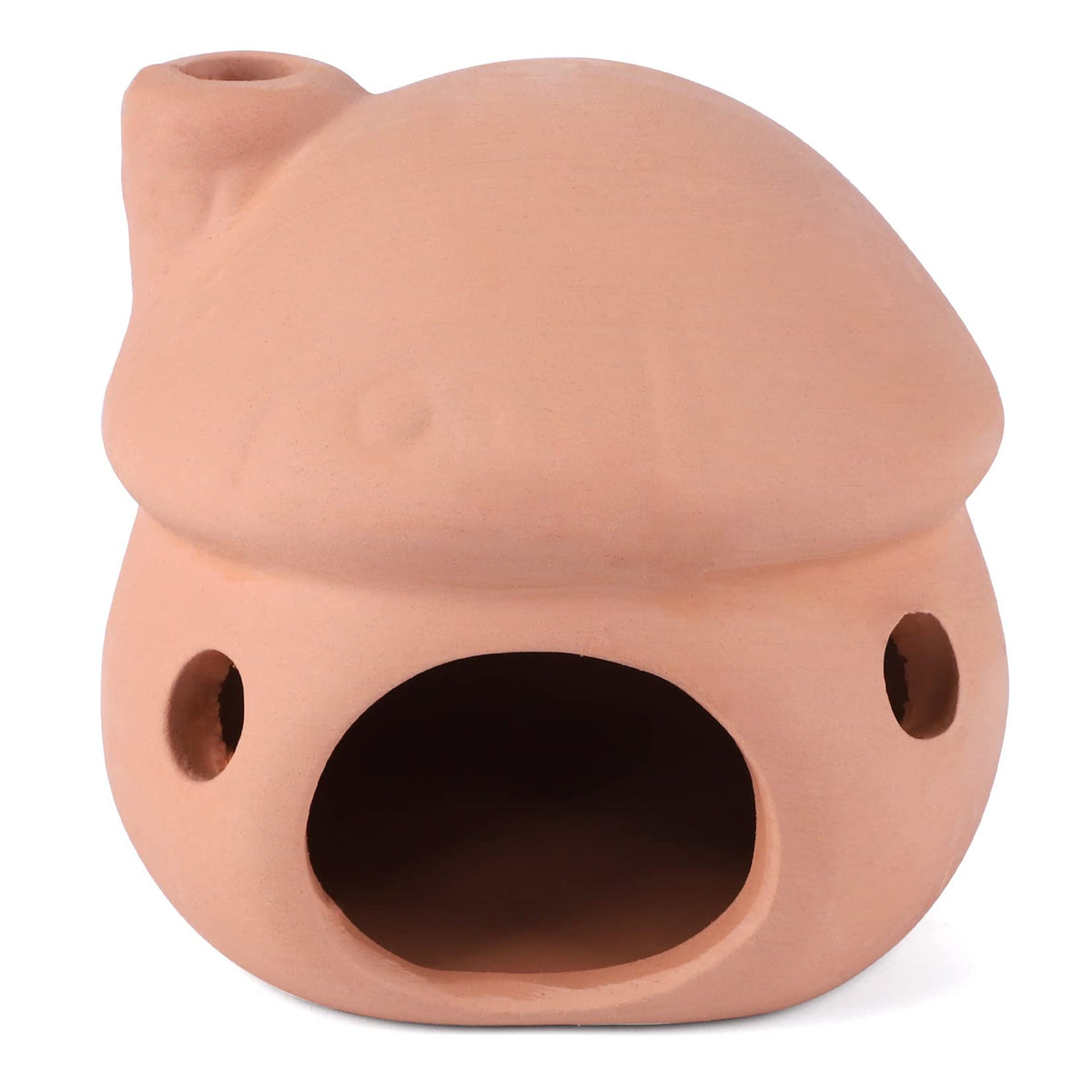 Betta Fish Tank Accessories,Pleco Caves for Aquarium,Fish Aquarium Decoration,Smalland Shrimp Breeding Cave Don't Contain Paint,Natural Ceramics Mushroom House