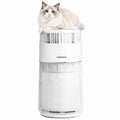 WISESKY Cat Air Purifier with Bite-Resistant Cord & Wide Grille and Tip-Over Protection | Air Purifier for Home with 360° Air Intake for Pet Hair | APP Control | Covers Up to 1644 Sq.Ft