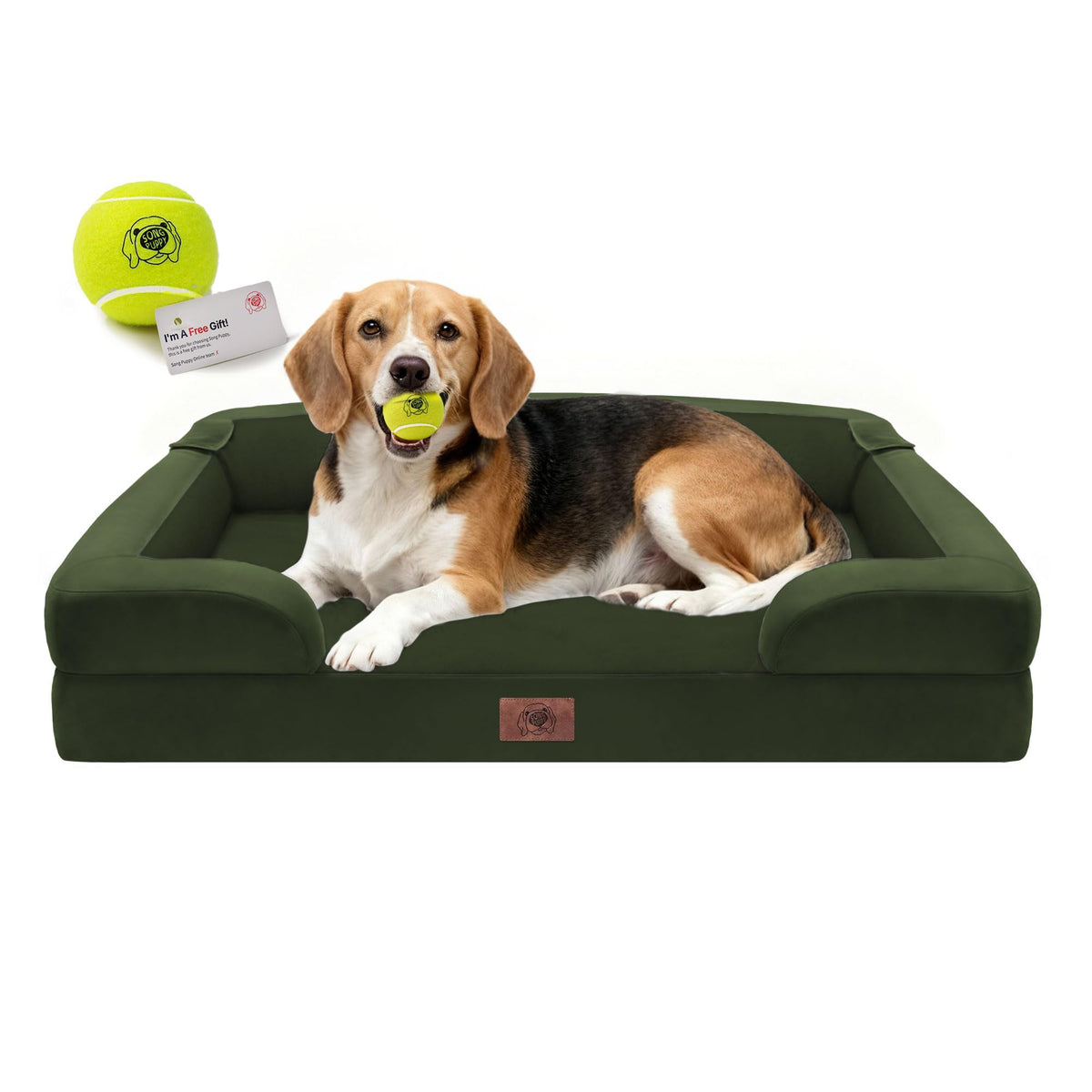 Song Puppy Waterproof Orthopedic Dog Bed for Extra Large Sized Dogs