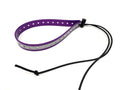 Replacement GPS eCollar with Adjustable Bungee, Multi-Hole Design, and Secure Toggle Closure for Small Dogs (Reflective Purple, Small Neck)