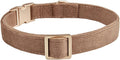 YUDOTE Soft Cotton Dog Collar with Metal Buckle Adjustable Heavy Duty Comfy Corduroy Collars for Small Medium Large Dogs