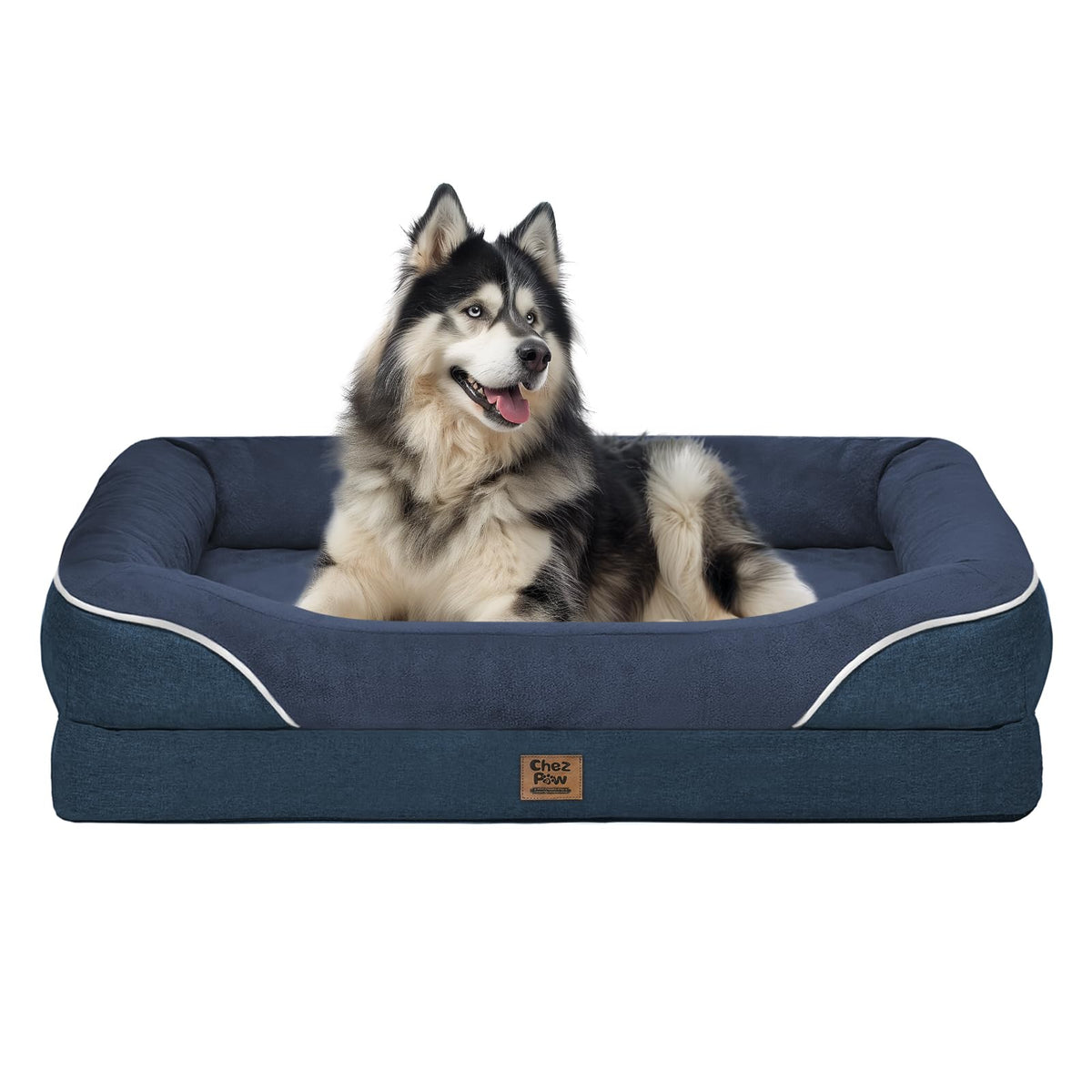Chez Paw Orthopedic Washable XXL Dog Bed for Extra Large Dogs