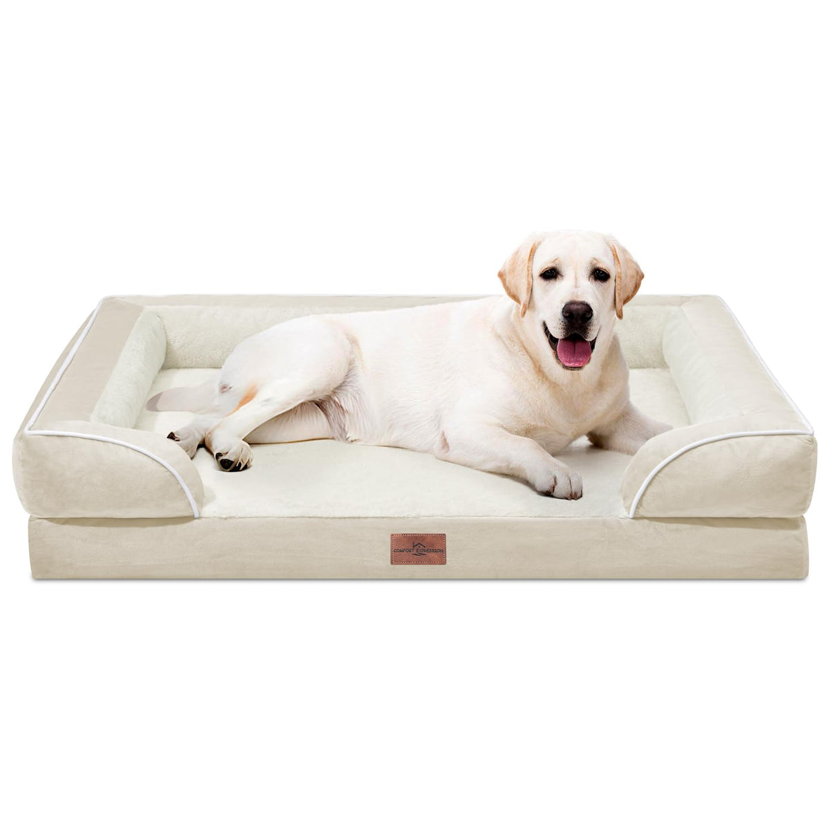 Comfort Expression Waterproof Orthopedic Dog Beds for Extra Large Dog