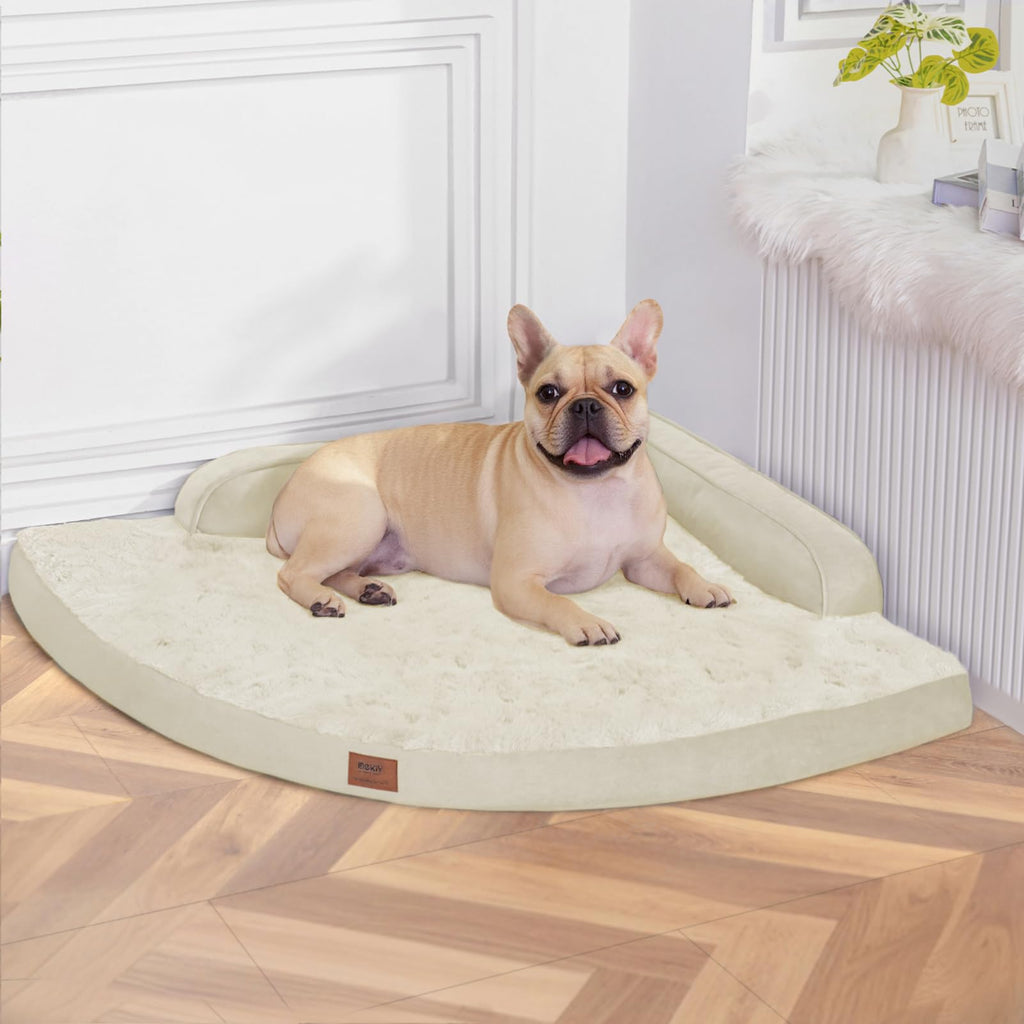 MEKIY Orthopedic Waterproof Dog Bed with Sides for Large Sizes Dogs