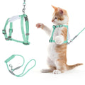 TIESOME Cat Harness and Leash Set, Adjustable Gradient Kitten Harness