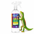 Absolutely Clean Amazing Reptile & Amphibian Terrarium Cleaner and Deodorizer - Just Spray/Wipe - Safely & Easily Removes Reptile & Amphibian Messes - USA Made (32oz Spray Bottle - Save 25%)