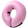 BENCMATE Inflatable Dog Cone Collar Alternative After Surgery XLarge, Pink