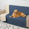 Ameritex Pet Bed Cover Dog Bed Blanket for Sofa and Furniture Waterproof New Pattern Design (68x82 Inch, Navyblue)