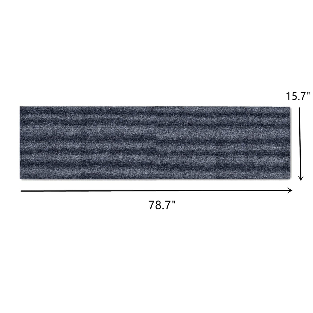 SHENGOCASE 78.7"x15.8" Trimmable Self-Adhesive Carpet Mat Pad Replacement for Cat Tree Shelf Shelves, Cat Wall Furniture Steps, Cat Carpet Scratching Post Scratcher Couch Protector