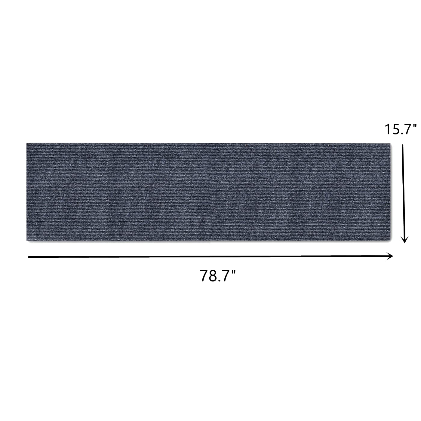 SHENGOCASE 78.7"x15.8" Trimmable Self-Adhesive Carpet Mat Pad Replacement for Cat Tree Shelf Shelves, Cat Wall Furniture Steps, Cat Carpet Scratching Post Scratcher Couch Protector