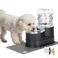 RIZZARI 5L Automatic Cat Water Dispenser: Elevated Filtered Cat Bowl