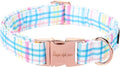 Unique style paws Dog Collar Metal Buckle Collar for Autumn Winter Christmas for Small Medium Large Boys Girls Dogs — XS