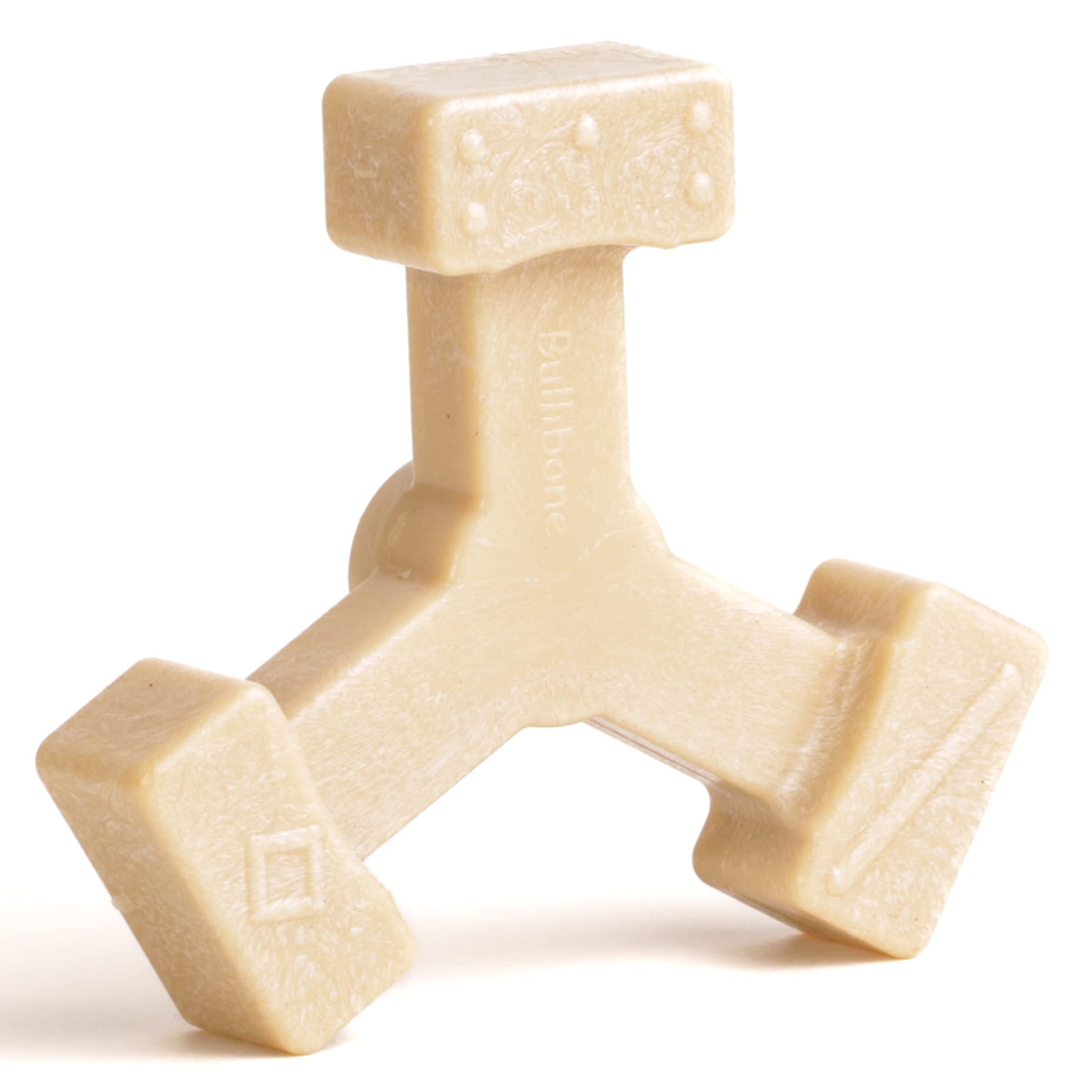 Bullibone Nylon Dog Chew Toy Spin-a-Bone - Interactive Dog Toy, Triggers Natural Instincts, and Improves Oral Health