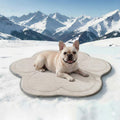 BECROWM Dog Cooling Mat, Q-Max>0.46 Instant Cool Pad for Dogs, Reversible 4-Layer Thick Pet Cooling Pad, Machine Washable,for Crate, Car, Indoor & Outdoor Summer（Large-26 L x 23" W)