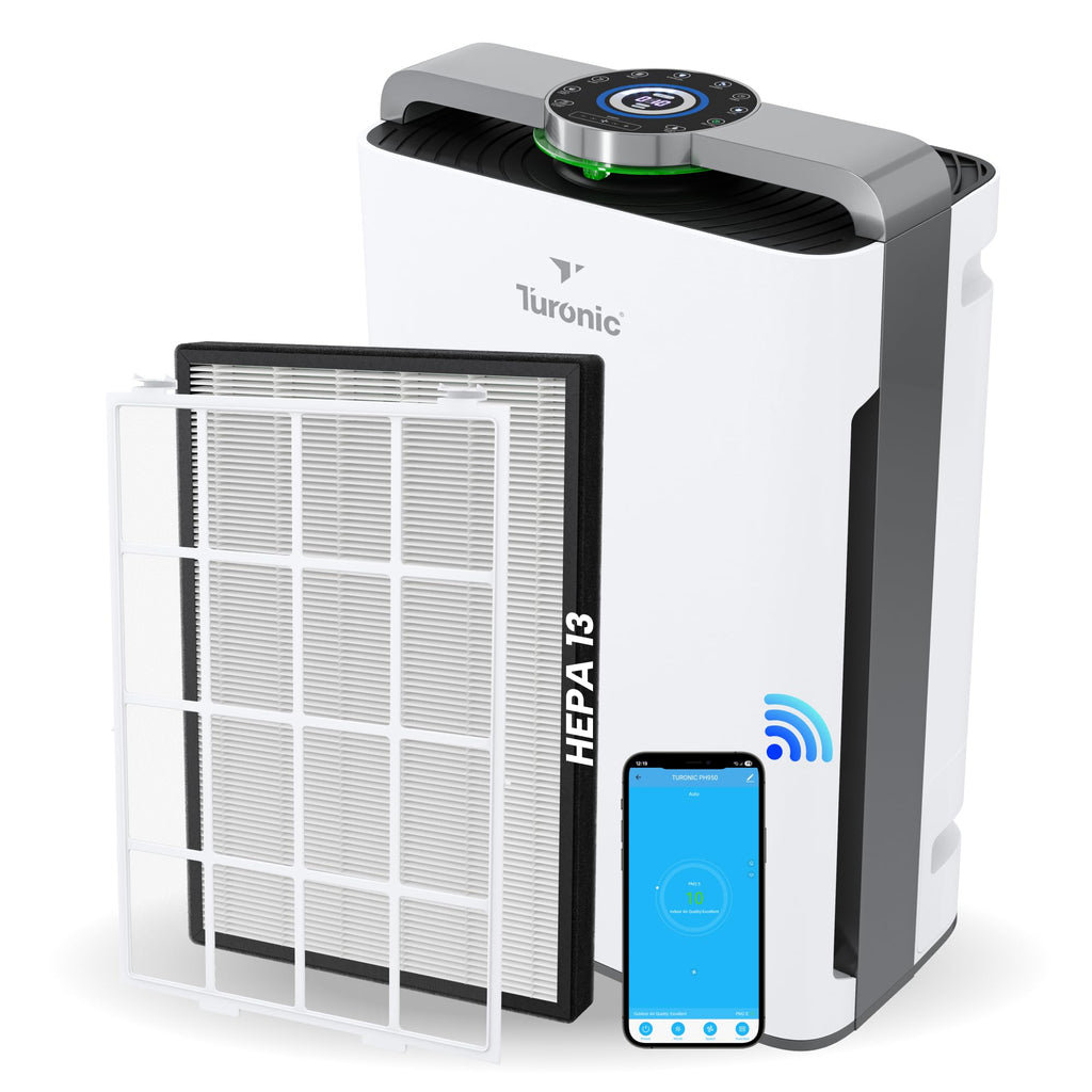 Turonic PH950 Air Purifier and Humidifier Combo for Large Rooms – HEPA